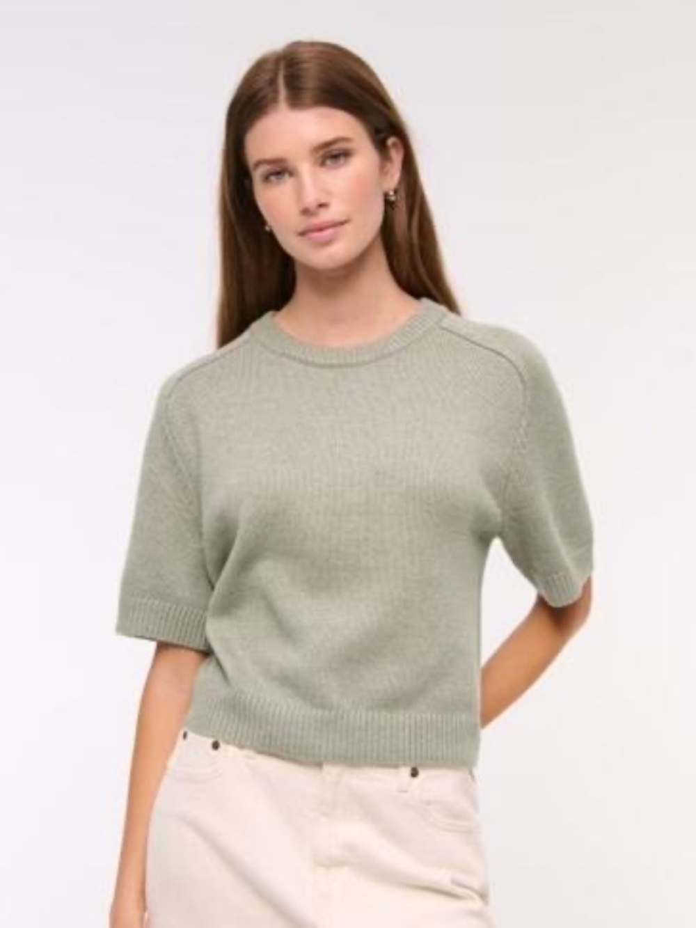 The A&F Madeline Crew Sweater Tee